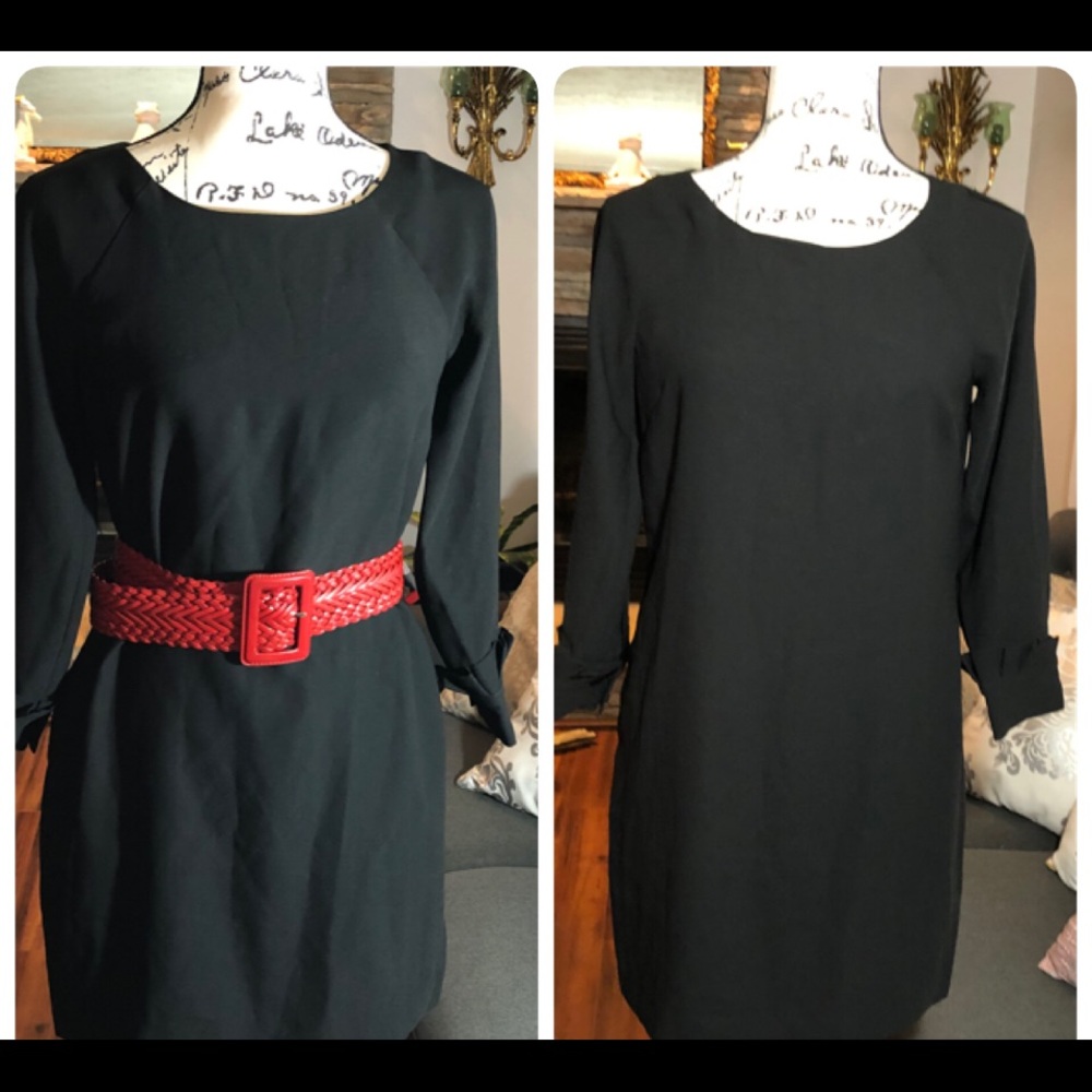 Banana Republic Dresses Black Shift Dress NWT - Picture 2 of 8